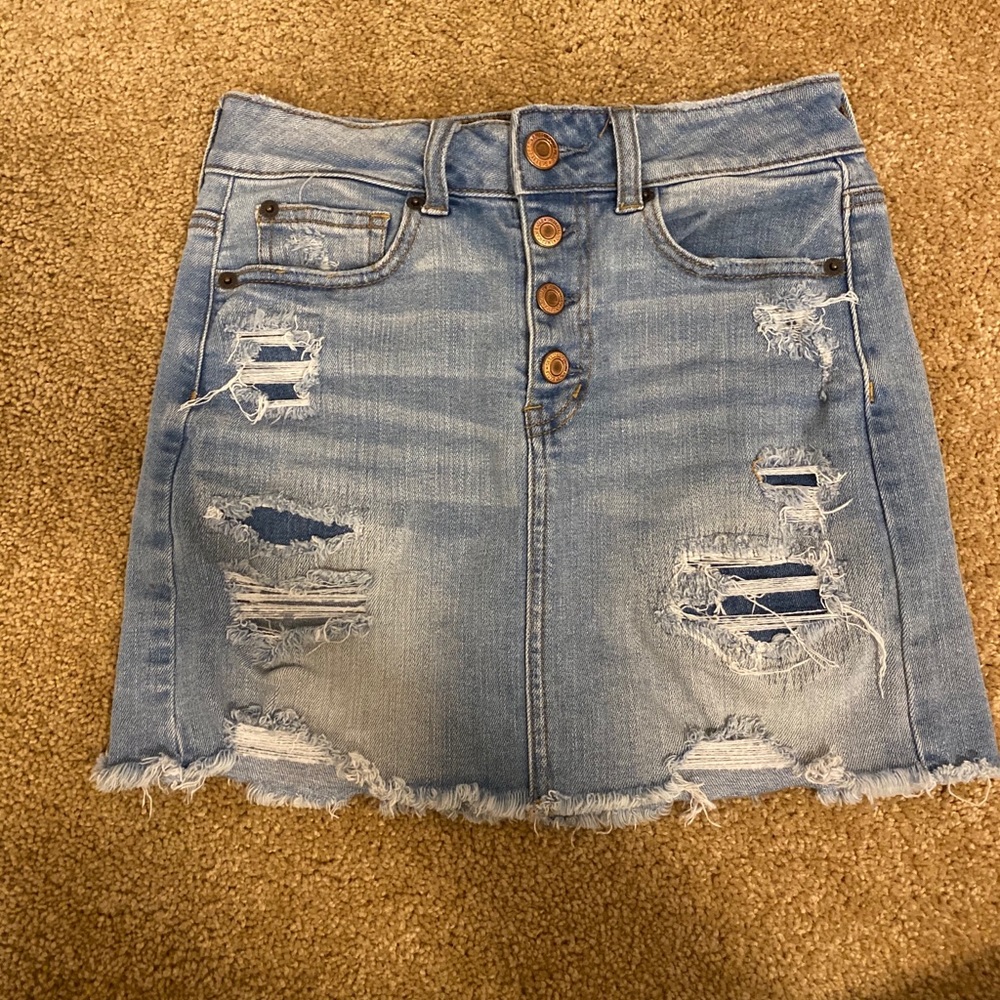 Jean skirt